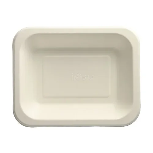 Menubakken topseal, suikerriet 900 ml 4,2 cm x 18,5 cm x 23,5 cm wit