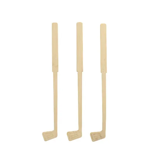 Roerstaafjes gemaakt, bamboe “pure” 15 cm Golf