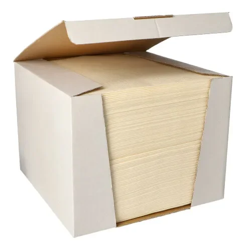 Servetten Royal Collection 1/4 vouw 40 cm x 40 cm champagne