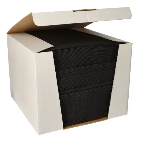 Servetten “Royal Collection” 1/4 vouw 40 cm x 40 cm diep zwart
