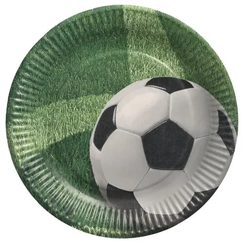 Borden, karton rond Ø 23 cm Football