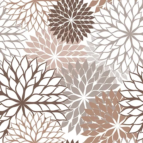 Servetten 3-laags 1/4 vouw 40 cm x 40 cm taupe Floralies