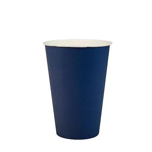 Drinkbekers, Karton 0,2 l Ø 7 cm x 9,7 cm donkerblauw