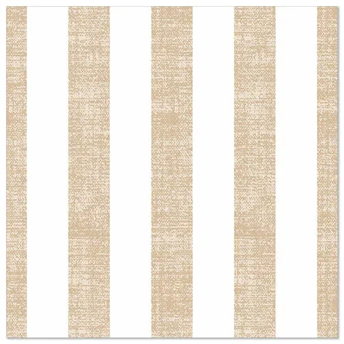 Servetten “Royal Collection” 1/4 vouw 40 cm x 40 cm zand Lines