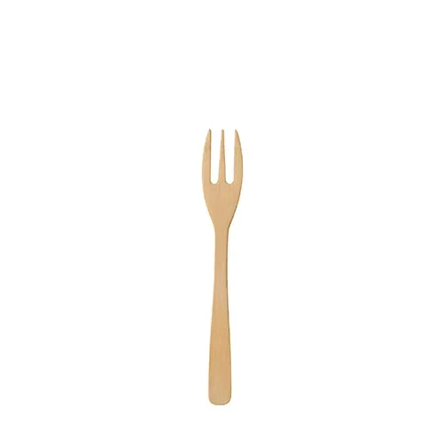 Fingerfood-vorkjes, bamboe “pure” 9,5 cm