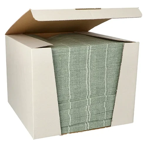 Servetten “Royal Collection” 1/4 vouw 40 cm x 40 cm donkergroen Kitchen Craft