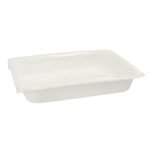 Menubakken topseal, karton hoekig 1200 ml 4,2 cm x 18,9 cm x 24,8 cm wit