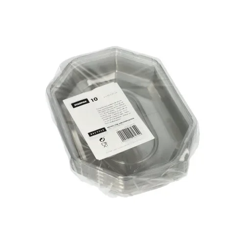 Deksels voor serveerschalen, PET 6 cm x 22 cm x 31 cm transparant