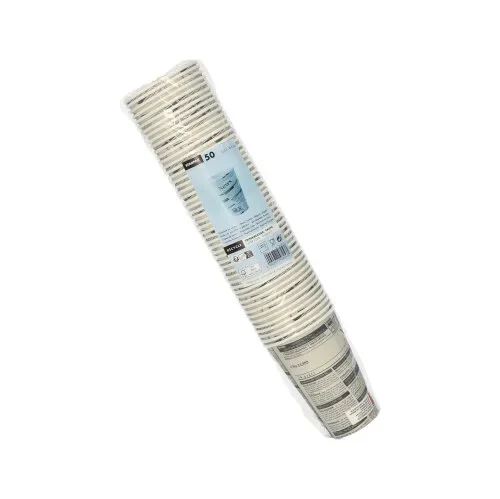Drinkbekers, Karton “To Go” 0,3 l Ø 8 cm x 11,7 cm wit Newsprint