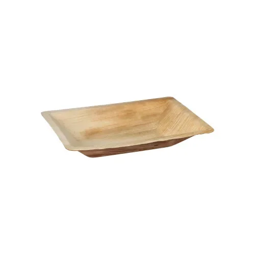 Borden Palmblad “pure” hoekig 3 cm x 17 cm x 12 cm natuur
