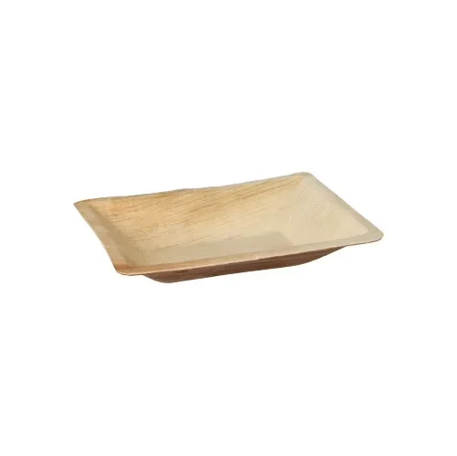 Borden Palmblad “pure” hoekig 3 cm x 17 cm x 12 cm natuur