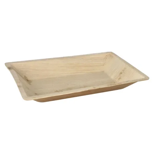 Borden Palmblad “pure” hoekig 3 cm x 23 cm x 16 cm natuur