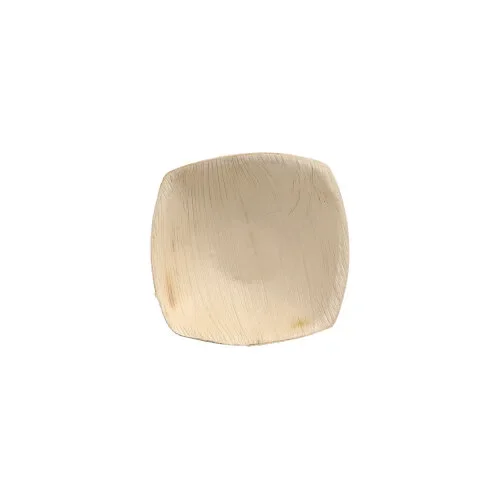 Schalen Palmblad “pure” 50 ml 2,5 cm x 9 cm x 9 cm natuur Quadrato