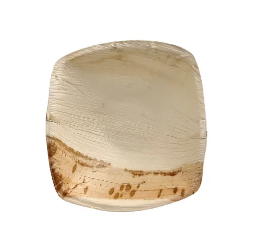 Schalen Palmblad “pure” 350 ml 4,5 cm x 17 cm x 17 cm natuur Quadrato