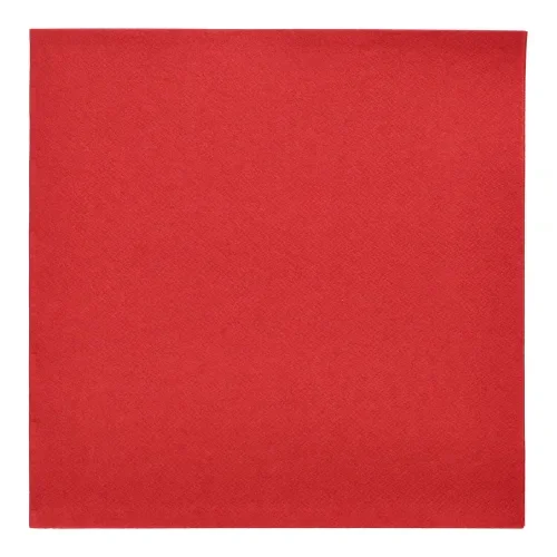 Servetten Royal Collection 1/4 vouw 40 cm x 40 cm bordeaux met papierverpakking