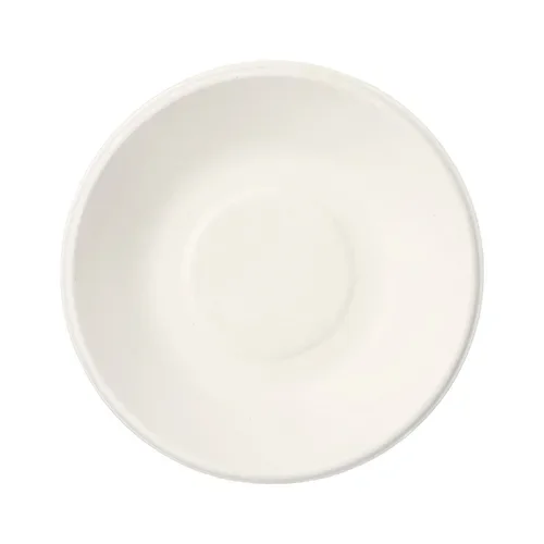 Schalen, suikerriet “pure” 680 ml Ø 19 cm x 4 cm wit