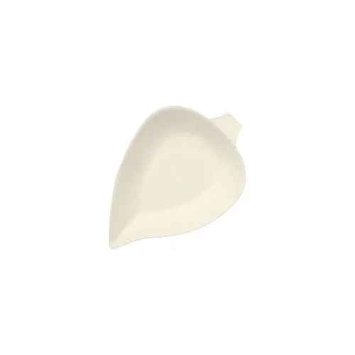 Fingerfood - Schaaltjes, suikerriet “pure” 8 cm x 6 cm wit Leaf