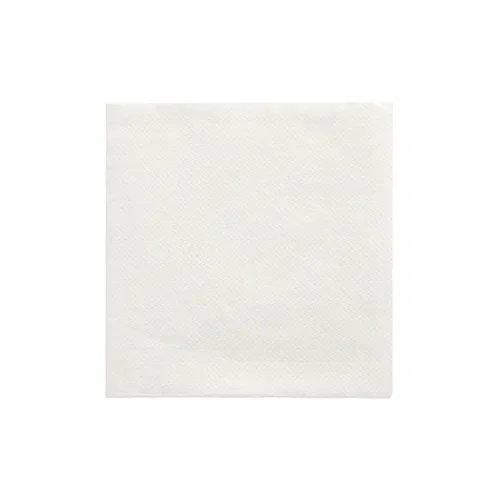 Servetten Daily Collection 1/4 vouw 24 cm x 24 cm wit
