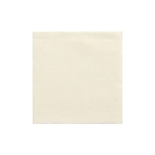 Servetten “Daily Collection” 1/4 vouw 24 cm x 24 cm champagne