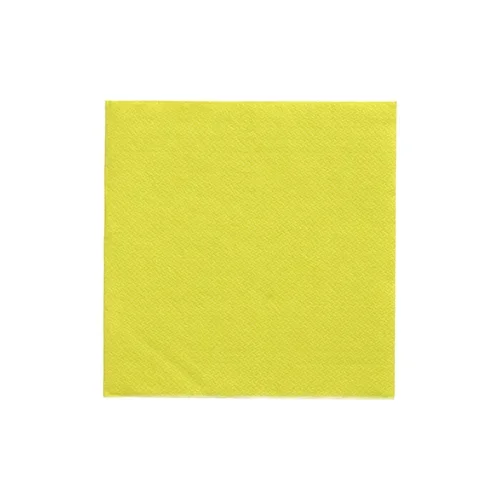 Servetten “Daily Collection” 1/4 vouw 24 cm x 24 cm lime