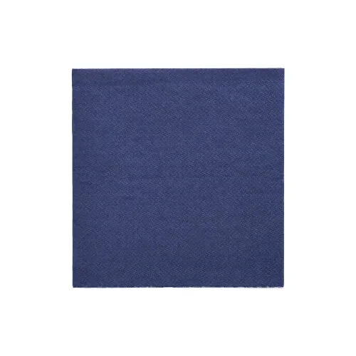 Servetten “Daily Collection” 1/4 vouw 24 cm x 24 cm donkerblauw