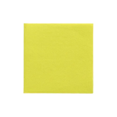 Servetten “Daily Collection” 1/4 vouw 24 cm x 24 cm lime