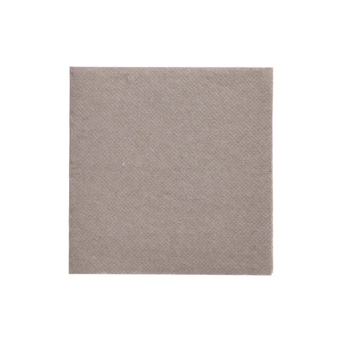 Servetten Daily Collection 1/4 vouw 24 cm x 24 cm grijs