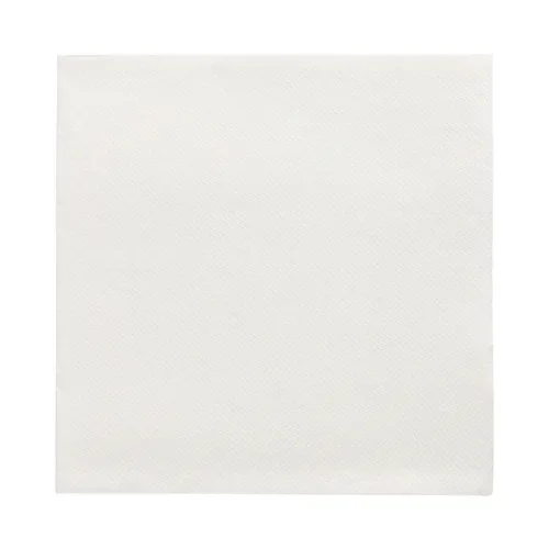 Servetten “Daily Collection” 1/4 vouw 32 cm x 32 cm wit