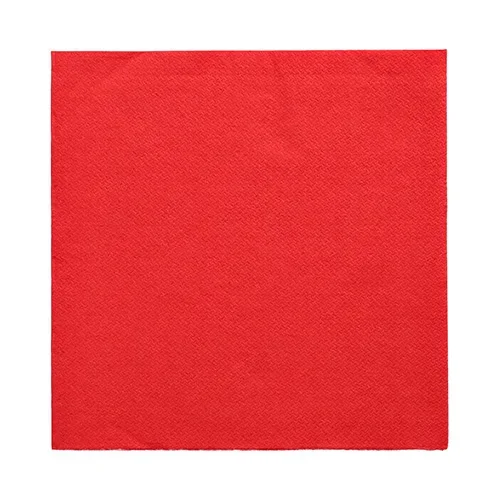 Servetten “Daily Collection” 1/4 vouw 32 cm x 32 cm rood