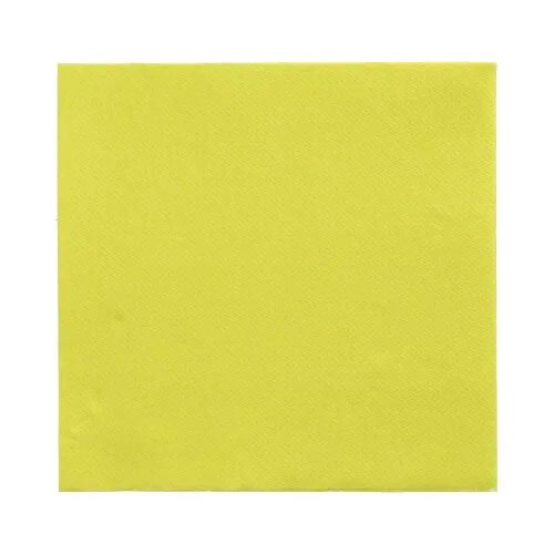 Servetten “Daily Collection” 1/4 vouw 32 cm x 32 cm lime