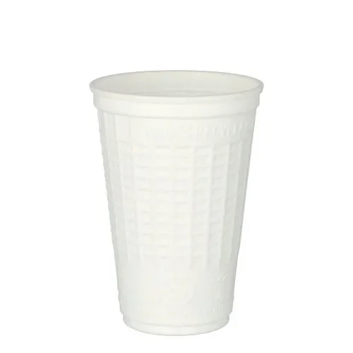 Automaatbekers, PP 0,25 l Ø 7,8 cm x 11 cm wit