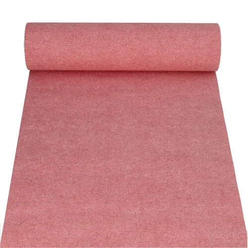 Tafellopers, stofkarakter, PV-Tissue Mix “Royal Collection” 24 m x 40 cm bordeaux Textile