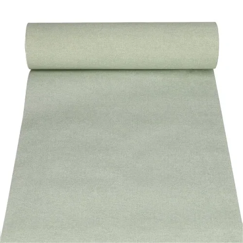 Tafellopers, stofkarakter, PV-Tissue Mix “Royal Collection” 24 m x 40 cm jade groen Textile