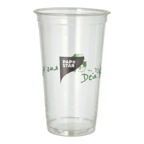 Drinkbekers PLA 0,5 l Ø 9,5 cm x 15,1 cm “Becher aus Mais”