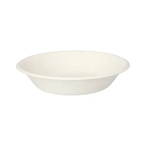 Schalen, suikerriet “pure” 680 ml Ø 19 cm x 4 cm wit