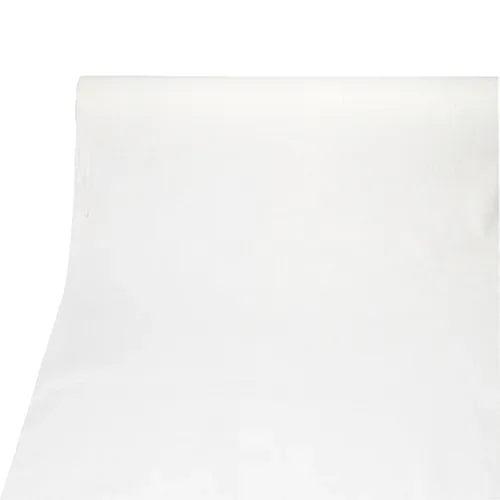Tafelkleed, PV-Tissue mix Mix Royal Collection 20 m x 1,18 m wit