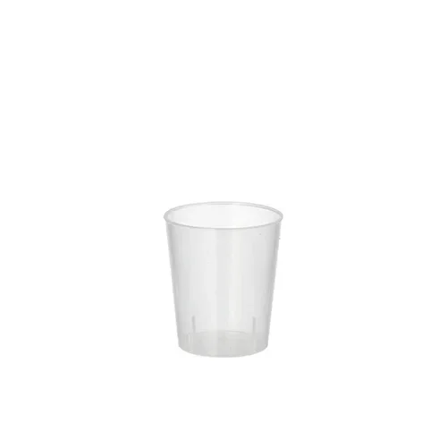 Herbruikbare shotglazen PP 2 cl Ø 3,7 cm x 4,2 cm, onbreekbaar
