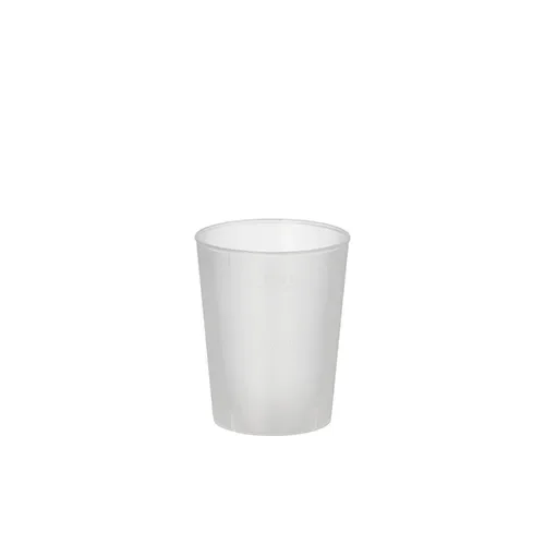 Herbruikbare shotglazen PP 4 cl Ø 4,3 cm x 5,2 cm matglanzend, onbreekbaar