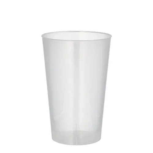 Drinkbekers, herbruikbaar PP 0,3 l Ø 7,8 cm x 11,8 cm transparant onbreekbaar