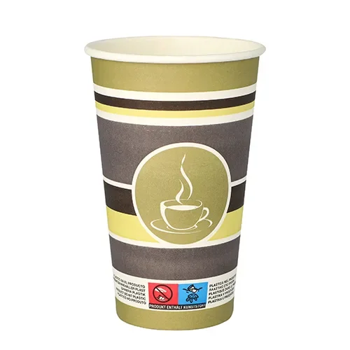 Drinkbekers, Karton “To Go” 0,4 l Ø 9 cm x 13,9 cm
