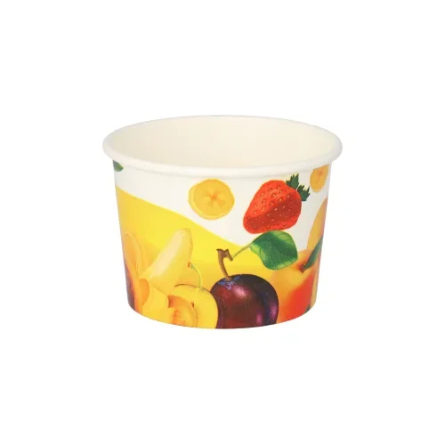IJsbekers, karton rond 100 ml Ø 7,5 cm x 4,9 cm