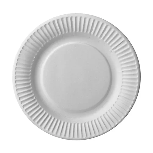 Borden, karton rond Ø 18 cm wit