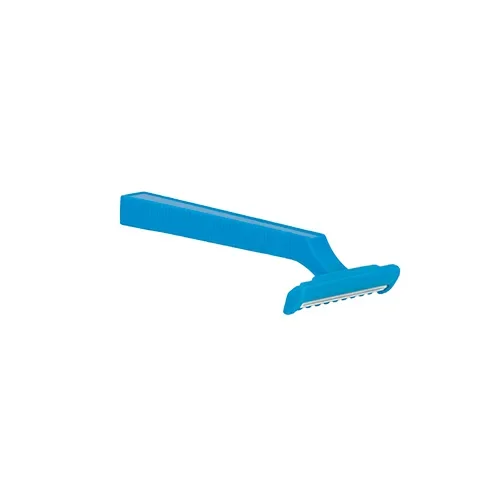 Medi-Inn wegwerpscheermesjes, dubbel mes 10 cm x 4 cm blauw