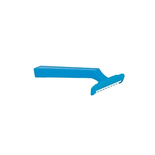 Medi-Inn wegwerpscheermesjes, enkel mes 10 cm x 4 cm blauw