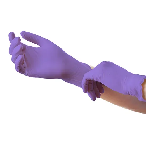 Medi-Inn Classic Handschoenen Nitril poedervrij paars “Nitril Purple” maat L
