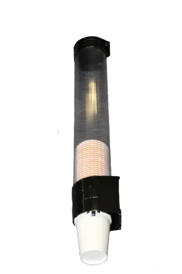 Dispensers voor bekers, PS Ø 7,03 cm grijs