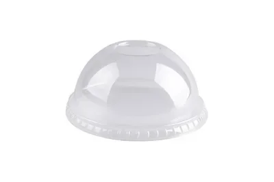 Dome deksels, aPET Ø 9,2 cm transparant
