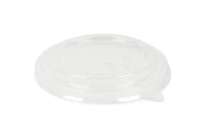 Deksels voor saladebakken, aPET Ø 15 cm transparant
