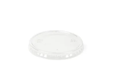 Deksels voor sausbakjes / koffiebekers, aPET Ø 7 cm transparant