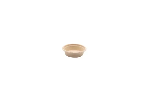 Sausbakjes 30 ml, suikerriet Ø 6,2 x 1,7 cm beige